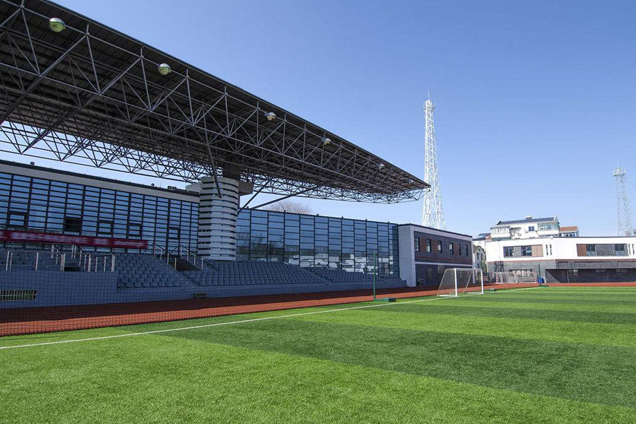 安徽体育场看台网架工程